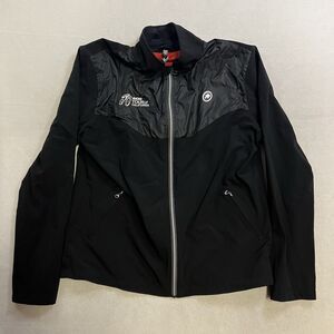 ASSOS Jacket Men’s Size XL Black Cycling Amgen Tour Of California Full Zip Up